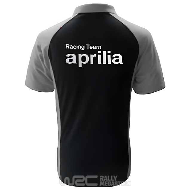 Polo APRILIA NOIR/GRIS Collection APRILIA à 19,99€