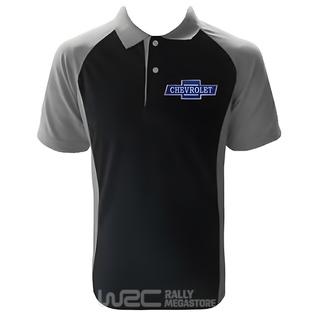 Polo CHEVROLET NOIR/GRIS Collection CHEVROLET à 19,99€