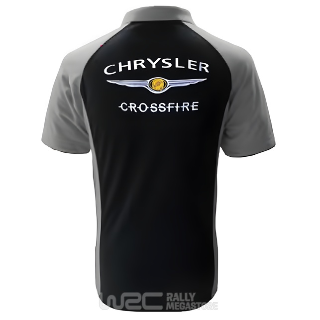Polo CHRYSLER CROSSFIRE NOIR/GRIS Collection CHRYSLER