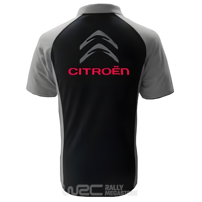 Polo CITROEN NOIR/GRIS Collection CITROEN à 19,99€