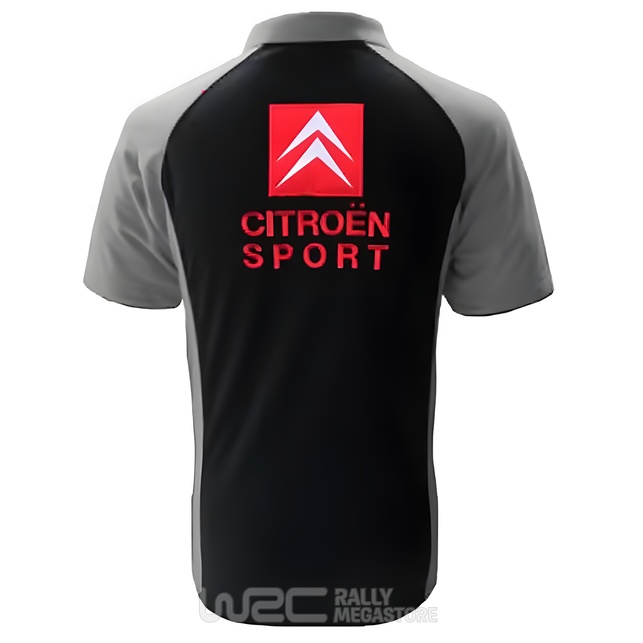 Polo CITROEN SPORT NOIR/GRIS Collection CITROEN