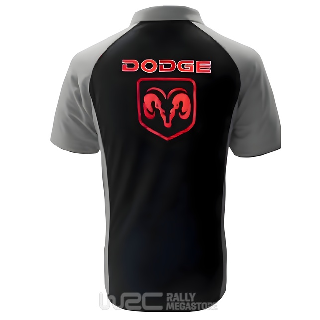 Polo DODGE NOIR/GRIS Collection DODGE à 19,99€