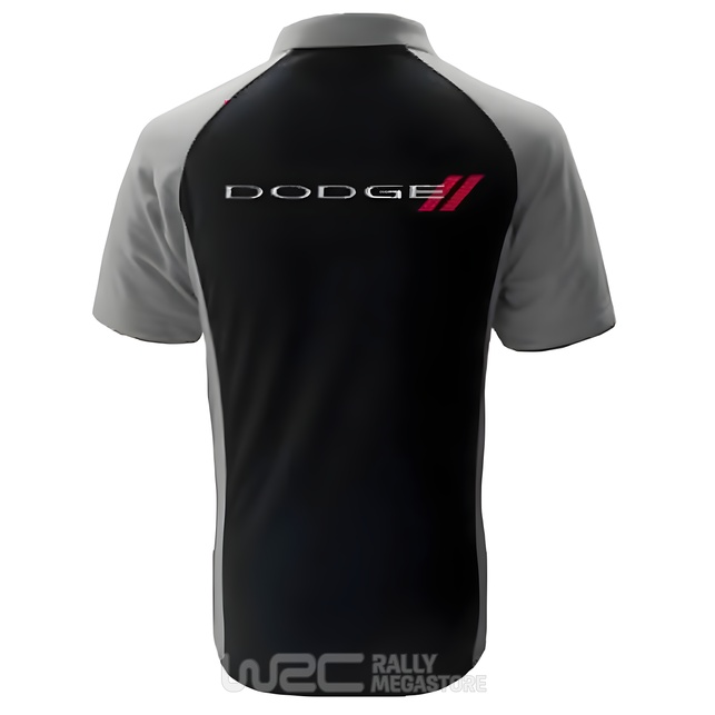 Polo DODGE NOIR/GRIS Collection DODGE à 19,99€