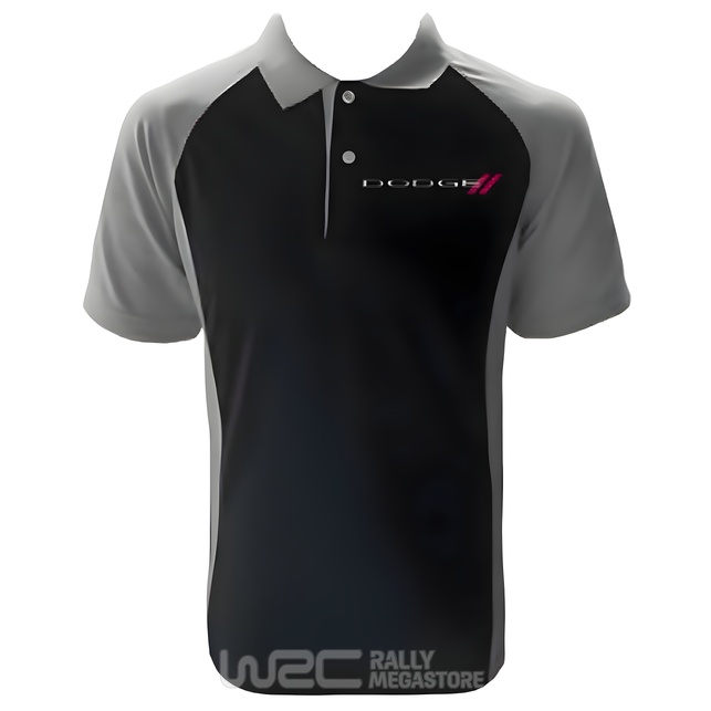 Polo DODGE NOIR/GRIS Collection DODGE à 19,99€