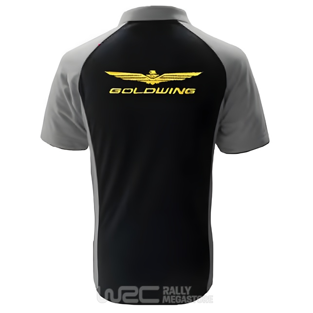 Polo HONDA GOLDWING NOIR/GRIS Collection HONDA à 19,99€