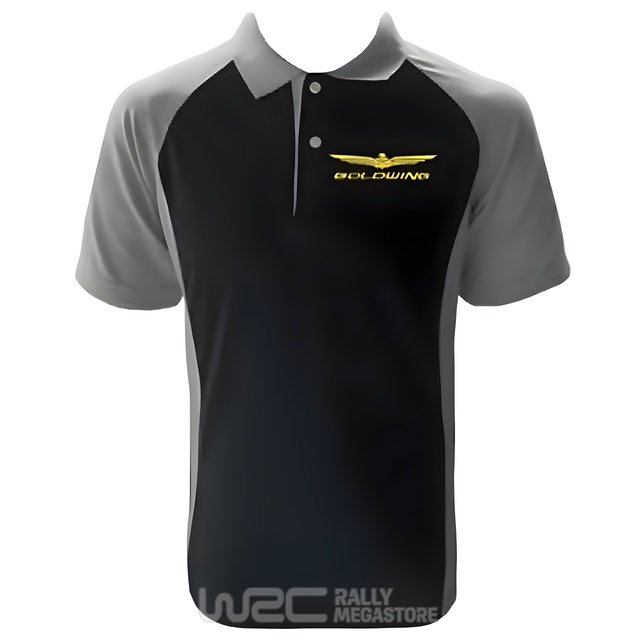 Polo HONDA GOLDWING NOIR/GRIS Collection HONDA à 19,99€