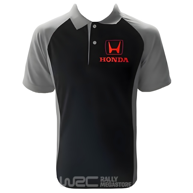 Polo HONDA NOIR/GRIS Collection HONDA à 19,99€