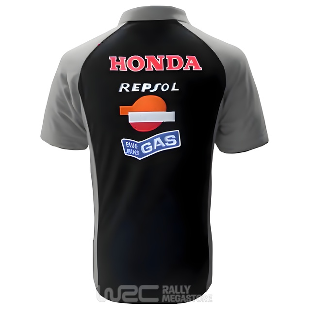 Polo HONDA REPSOL NOIR/GRIS Collection HONDA à 19,99€
