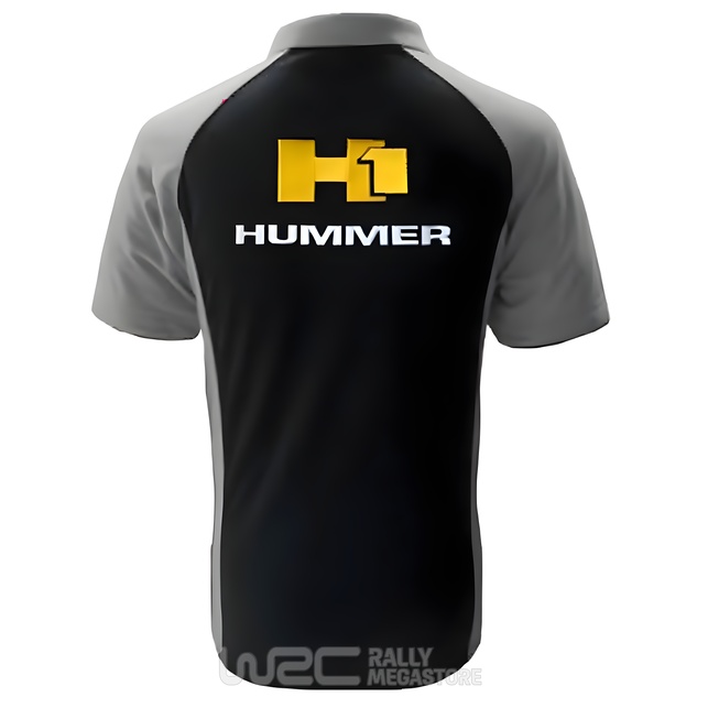 Polo HUMMER H1 NOIR/GRIS Collection HUMMER à 19,99€