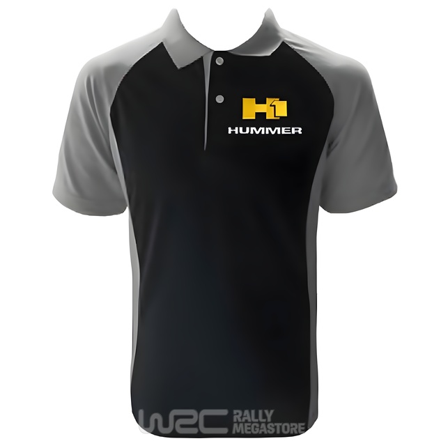 Polo HUMMER H1 NOIR/GRIS Collection HUMMER à 19,99€