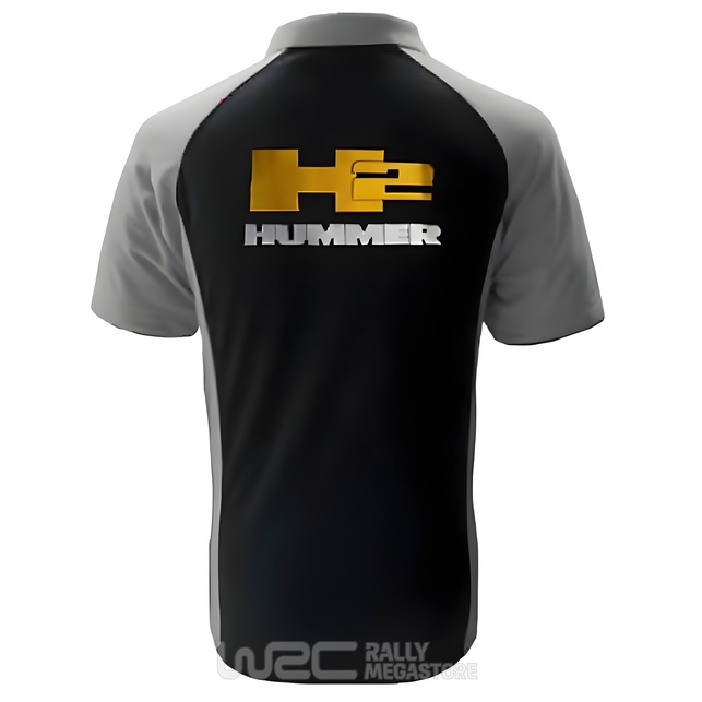 Polo HUMMER H2 NOIR/GRIS Collection HUMMER à 19,99€