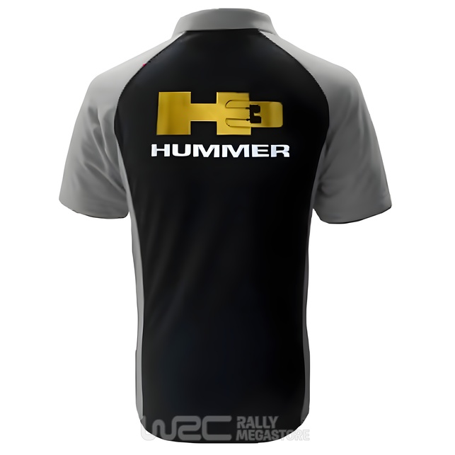 Polo HUMMER H3 NOIR/GRIS Collection HUMMER à 19,99€