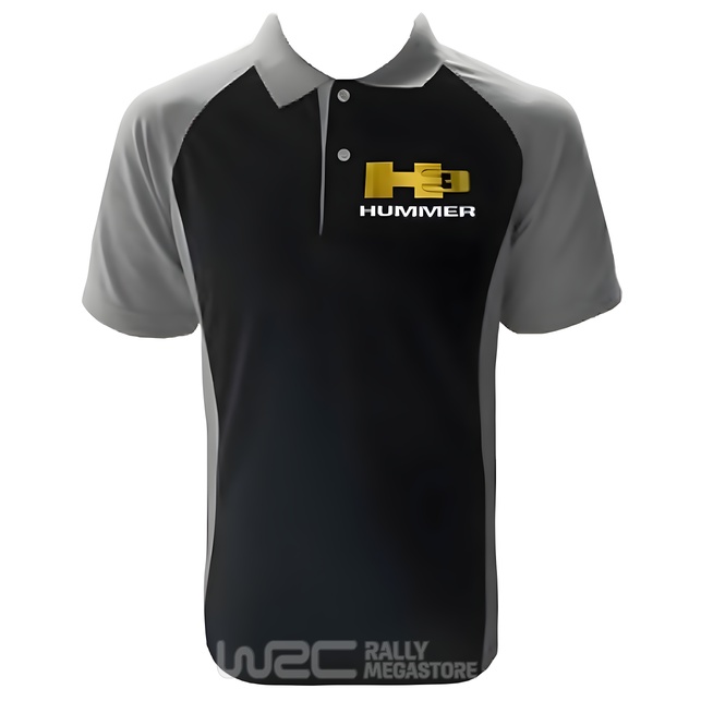 Polo HUMMER H3 NOIR/GRIS Collection HUMMER à 19,99€