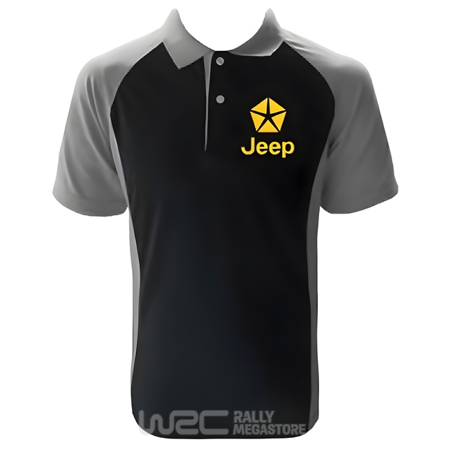 Polo JEEP NOIR/GRIS Collection JEEP à 19,99€