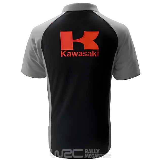Polo KAWASAKI NOIR/GRIS Collection KAWASAKI à 19,99€