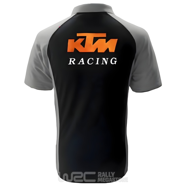 Polo KTM NOIR/GRIS Collection KTM à 19,99€