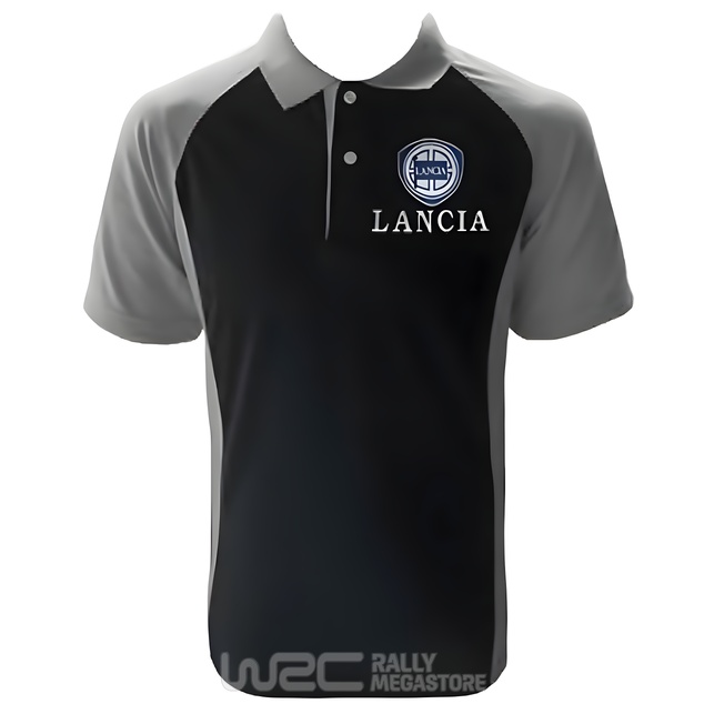 Polo LANCIA NOIR/GRIS Collection LANCIA à 19,99€