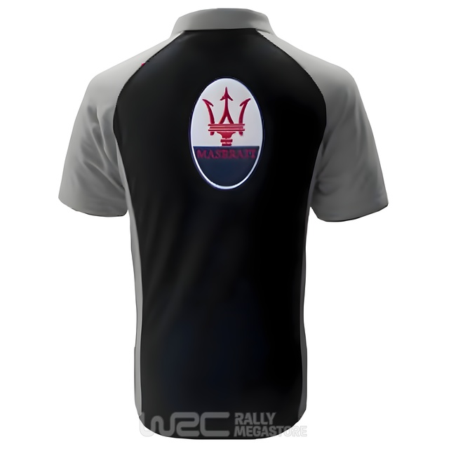 Polo MASERATI NOIR/GRIS Collection MASERATI à 19,99€
