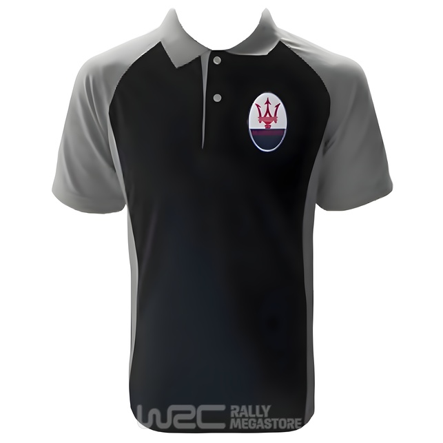 Polo MASERATI NOIR/GRIS Collection MASERATI à 19,99€