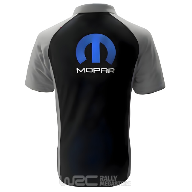 Polo MOPAR NOIR/GRIS Collection MOPAR à 19,99€