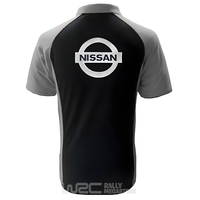 Polo NISSAN NOIR/GRIS Collection NISSAN à 19,99€