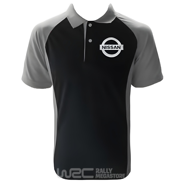Polo NISSAN NOIR/GRIS Collection NISSAN à 19,99€