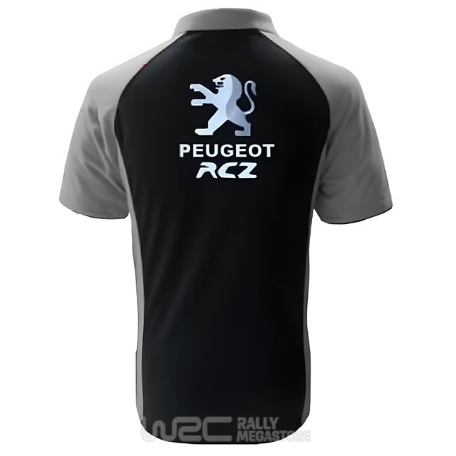 Polo PEUGEOT RCZ NOIR/GRIS Collection PEUGEOT à 19,99€