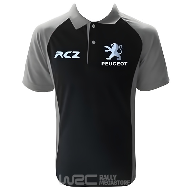 Polo PEUGEOT RCZ NOIR/GRIS Collection PEUGEOT à 19,99€