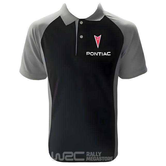 Polo PONTIAC NOIR/GRIS Collection PONTIAC à 19,99€