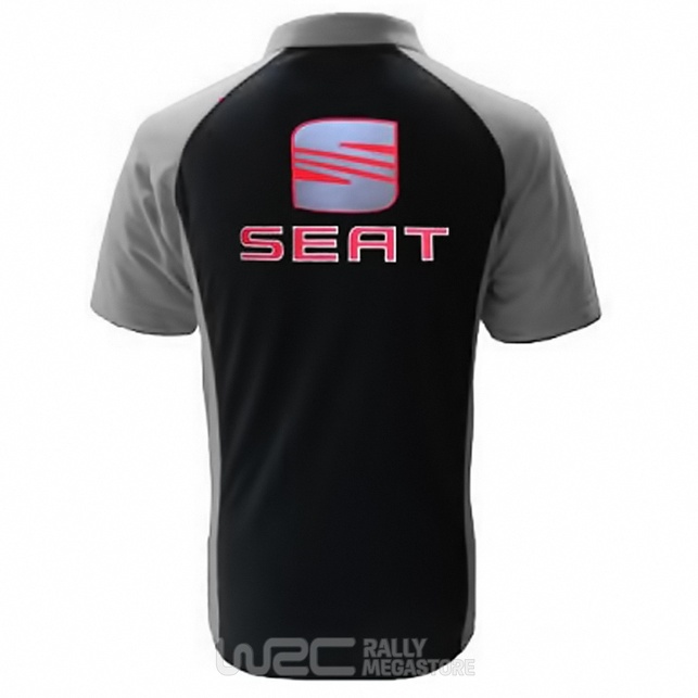 Polo SEAT NOIR/GRIS Collection SEAT à 19,99€