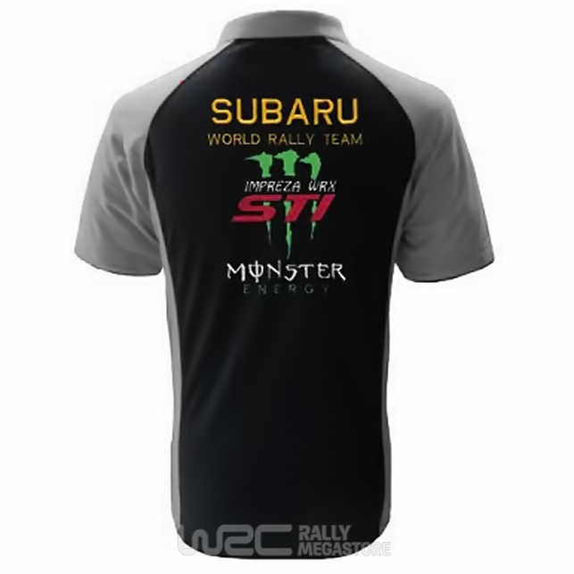 Polo SUBARU MONSTER STI NOIR/GRIS Collection SUBARU