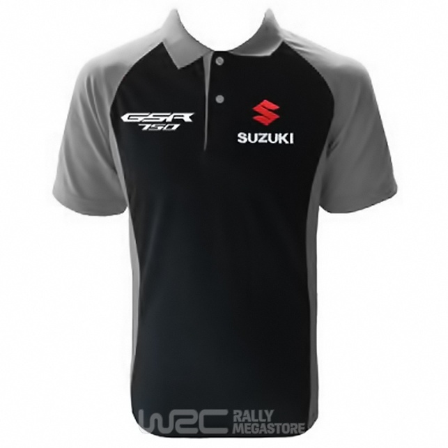 Polo SUZUKI GSR 750 NOIR/GRIS Collection SUZUKI