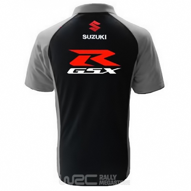Polo SUZUKI GSXR NOIR/GRIS Collection SUZUKI à 19,99€