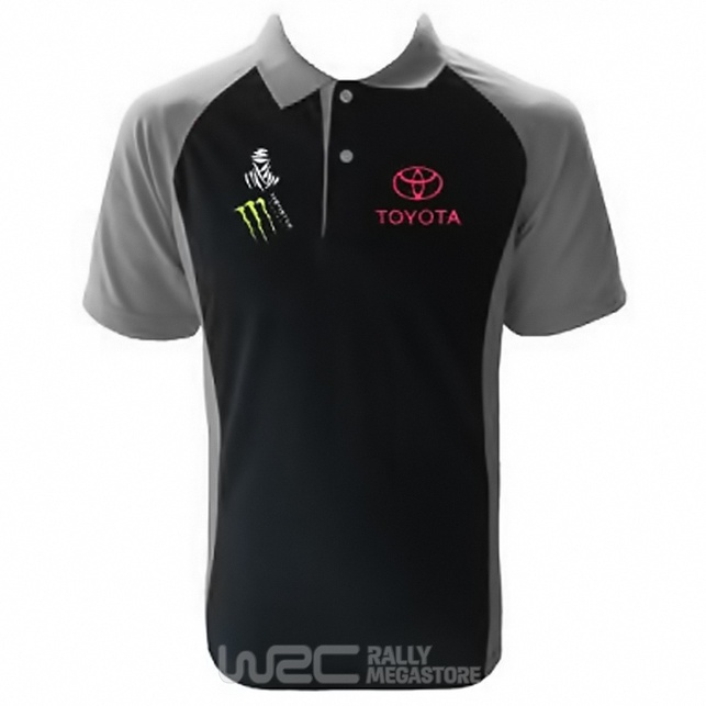 Polo TOYOTA MONSTER NOIR/GRIS Collection TOYOTA