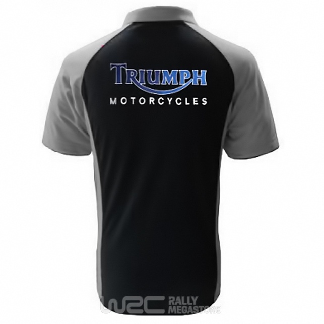 Polo TRIUMPH NOIR/GRIS Collection TRIUMPH à 19,99€