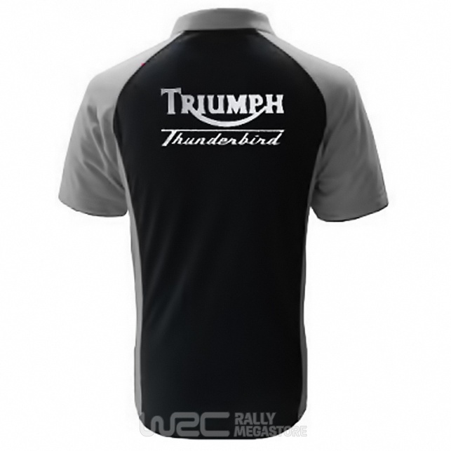 Polo TRIUMPH THUNDERBIRD NOIR/GRIS Collection TRIUMPH