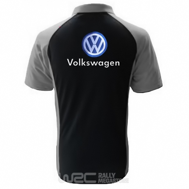 Polo VOLKSWAGEN NOIR/GRIS Collection VOLKSWAGEN
