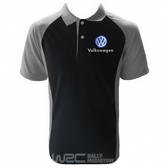 Polo VOLKSWAGEN NOIR/GRIS Collection VOLKSWAGEN