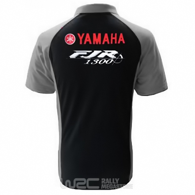 Polo YAMAHA FJR 1300 NOIR/GRIS Collection YAMAHA
