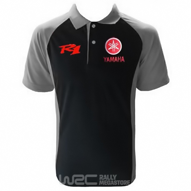 Polo YAMAHA R1 NOIR/GRIS Collection YAMAHA à 19,99€