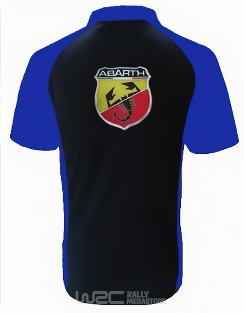 Polo ABARTH NOIR/BLEU Collection ABARTH à 19,99€