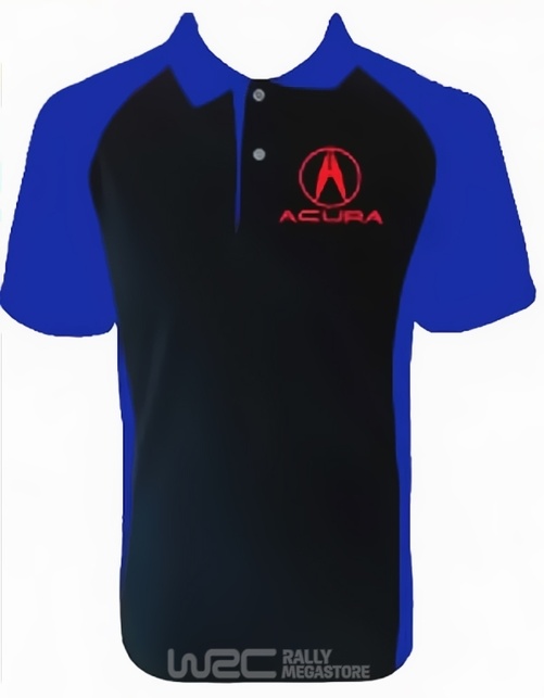 Polo ACURA NOIR/BLEU Collection ACURA à 19,99€