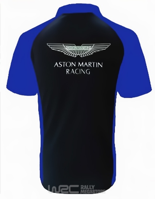 Polo ASTON MARTIN NOIR/BLEU Collection ASTON-MARTIN