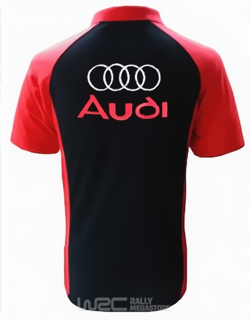 Polo AUDI NOIR/ROUGE Collection AUDI à 19,99€