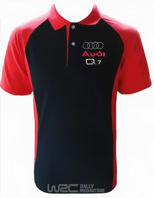 Polo AUDI Q7 NOIR/ROUGE Collection AUDI à 19,99€