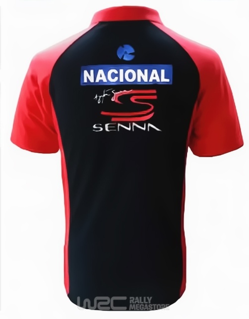 Polo AYRTON SENNA NACIONAL NOIR/ROUGE à 19,99€