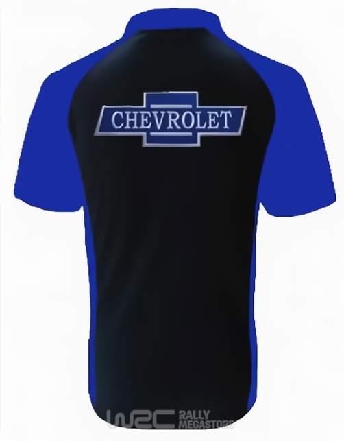 Polo CHEVROLET NOIR/BLEU Collection CHEVROLET à 19,99€