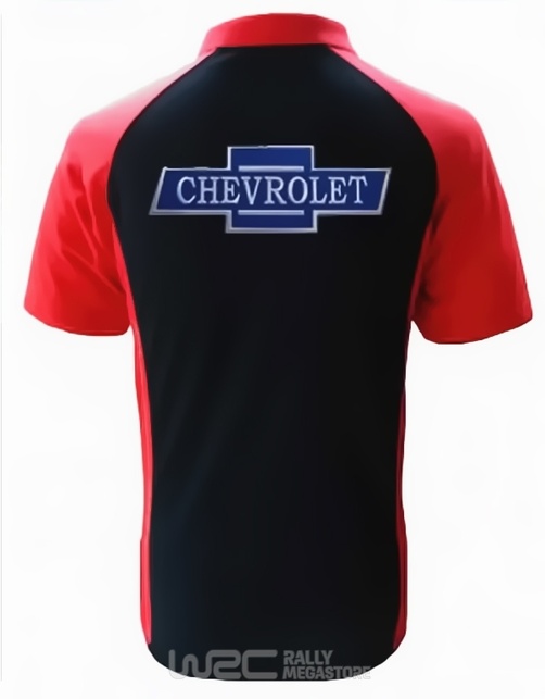 Polo CHEVROLET NOIR/ROUGE Collection CHEVROLET à 19,99€