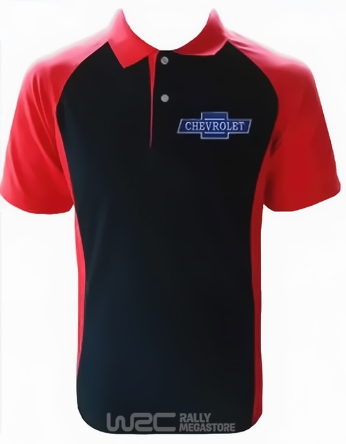 Polo CHEVROLET NOIR/ROUGE Collection CHEVROLET à 19,99€