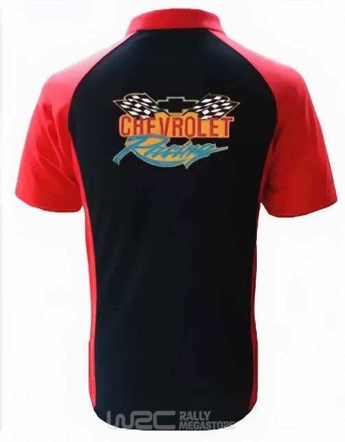 Polo CHEVROLET NOIR/ROUGE Collection CHEVROLET à 19,99€